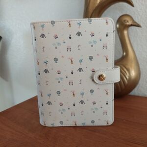 SOLD Kikki K Large Leather Planner Sweet Closet Pug Inserts